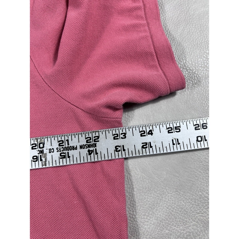 Polo Ralph Lauren Shirt Size Large Classic Fit Collared Pink Button Up Polo - Picture 6 of 7